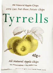 Tyrrels apple crisps