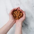 almonds in hand