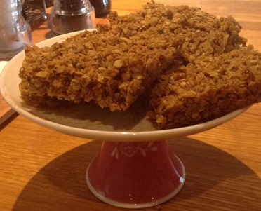 Sunflower seed, pumpkin seed, goji berry, chia seed and linseed flapjacks. Totally gluten, dairy, soya and nut free.