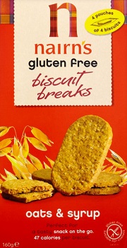 Nairns Oats and syrup gluten free biscuits