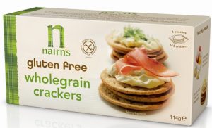 Nairns Wholegrain crackers - crunchy bite, very tasty