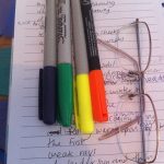 My writing process - Ruth Holroyd of what allergy