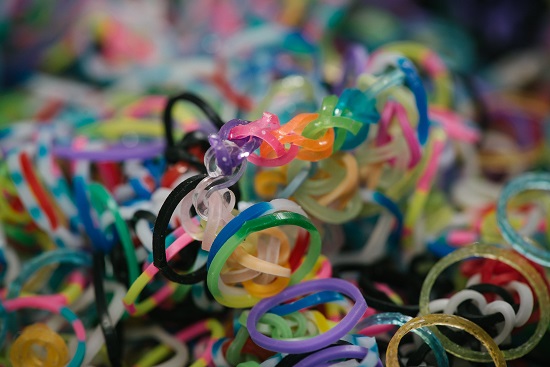 Beward of loom bands if you or your child has a latex rubber allergy