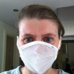 Dust mask for avoiding airborne allergens
