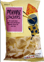 Marks & Spencers dairy free prawn crackers