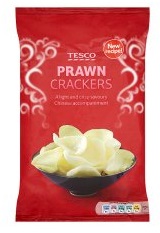 Tesco prawn crackers - dairy free