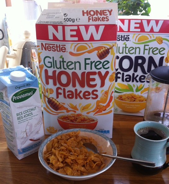 Finally, #glutenfree corn flakes and honey flakes from nestle