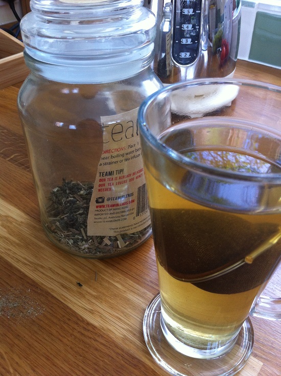 Teami Skinny tea - refreshing, beautiful and tasty #herbaltea #teami