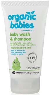 Organic Babies body wash and shampoo  by Green People