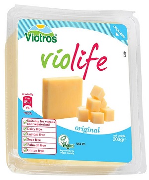 Dairy and soya free vegan cheese - VioLife