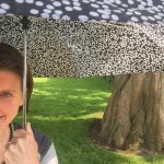 Don't sit under trees during pollen season - choose umbrellas or wide brimmed hats