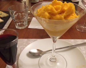 Mango sorbet - so refreshing