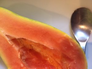 papaya allergy