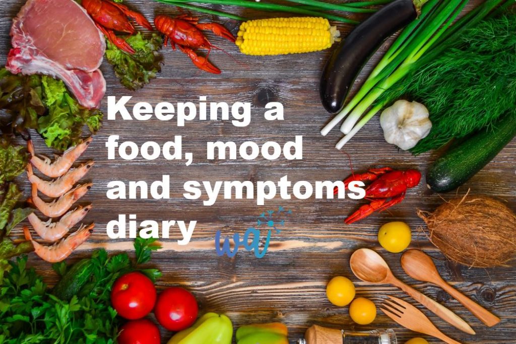 Keeping a food, mood and symptoms diary - Photo by Pixabay from Pexels