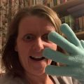 Silipos gel gloves for healing hand eczema