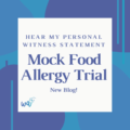 Mock Food Allergy Trial