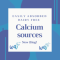 Natural Calcium sources