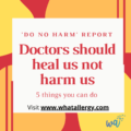 Doctors should do no harm