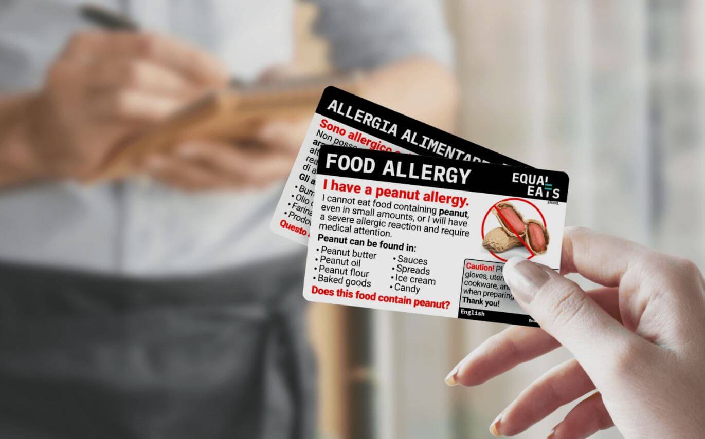Equal Eats Dietary Allergen Cards