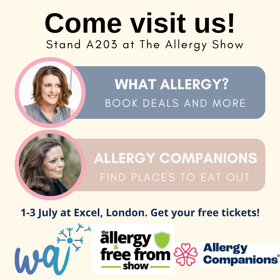 I M Exhibiting At The Allergy Show 2022 What Allergy Blog   Come Visit Us 