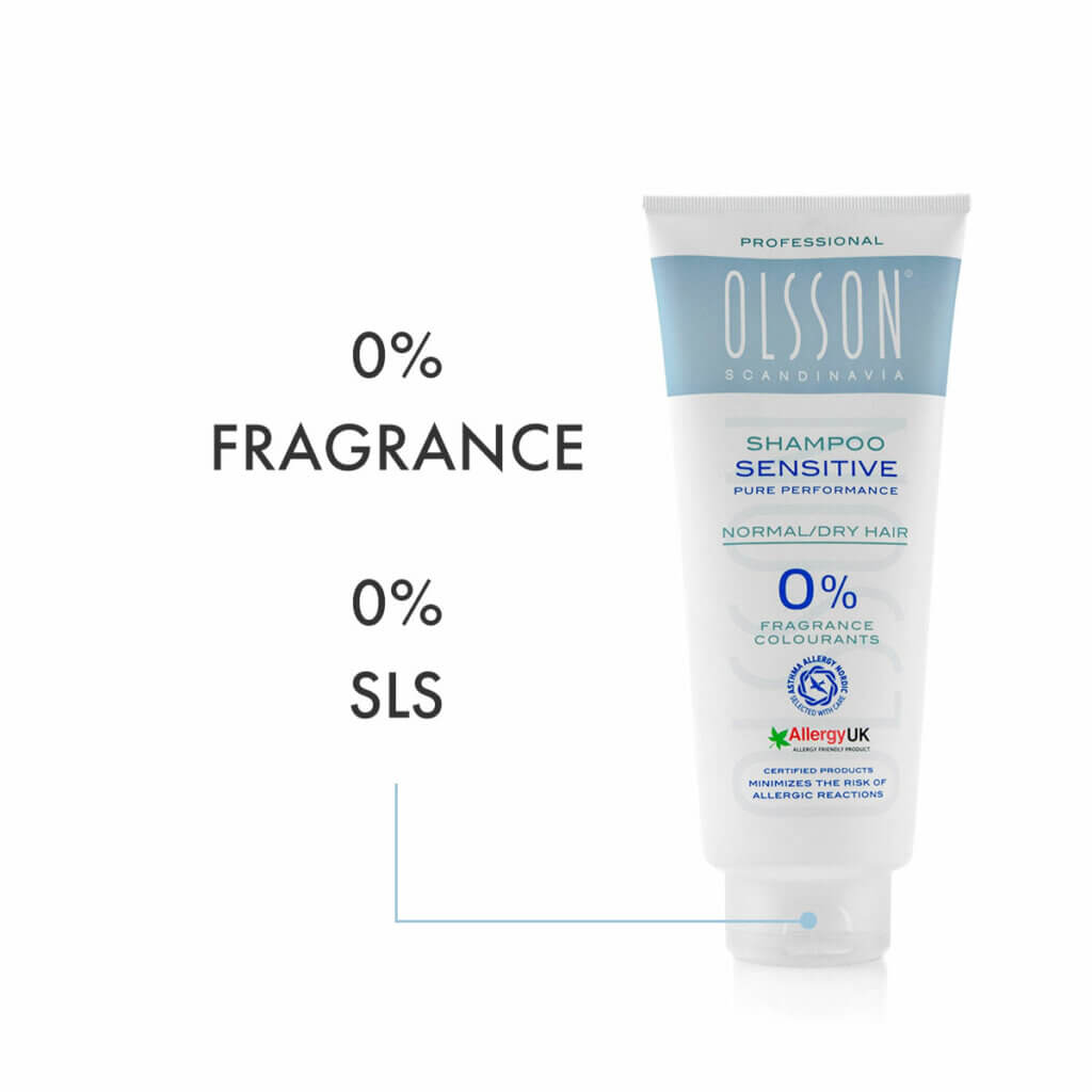 Olsson shampoo has zero fragrance and zero SLS